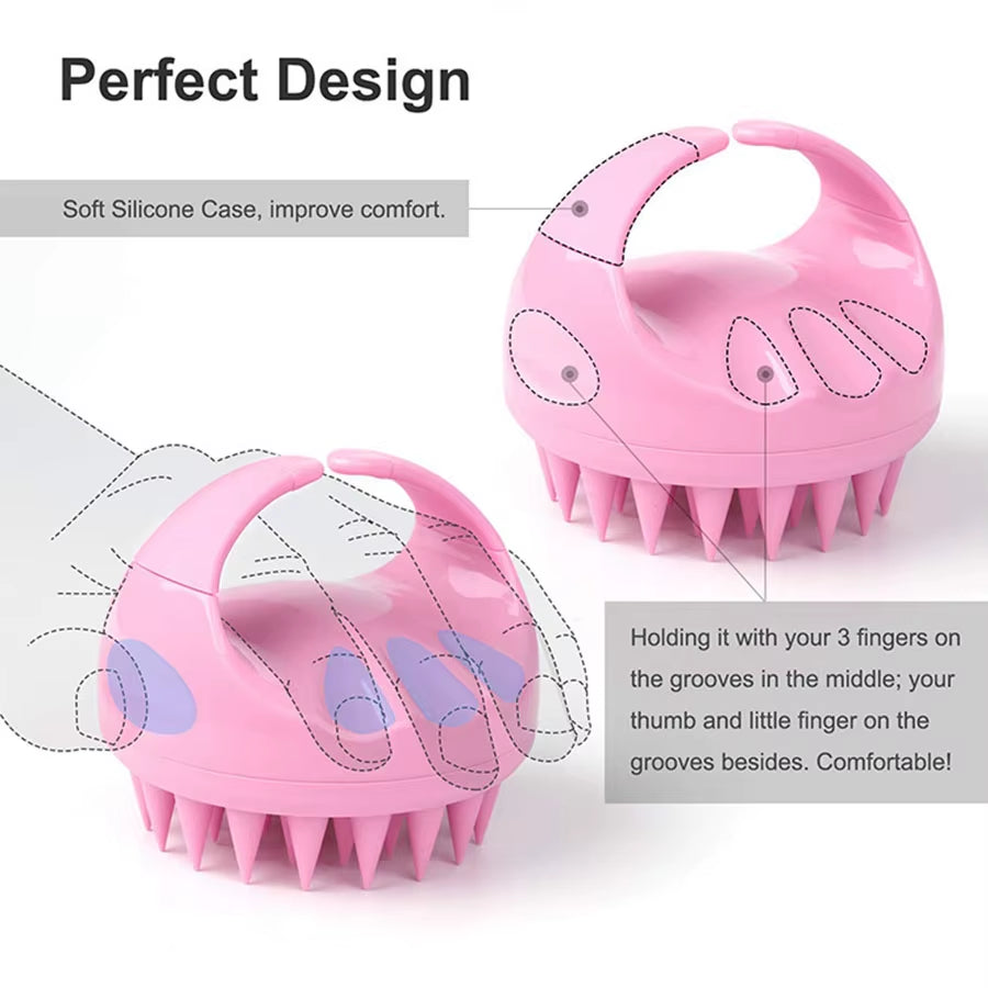 Silicone Hair Scalp Massager